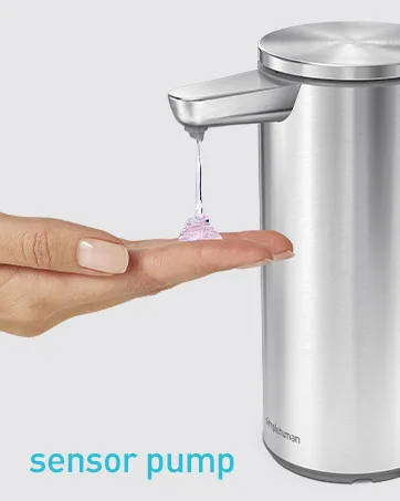 simplehuman Antica Farmacista 10 fl. oz. Prosecco Foaming Hand Wash Cartridge - sensor pump