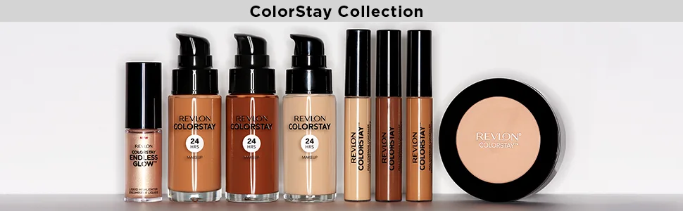 Revlon Colorstay Endless Glow Liquid Highlighter, Citrine, 0.3 Ounce Citrine 0.3 Fl Oz (Pack of 1) - Revlon ColorStay Makeup Foundation for Normal/Dry Skin with SPF 20 Medium Shades 1 fl oz