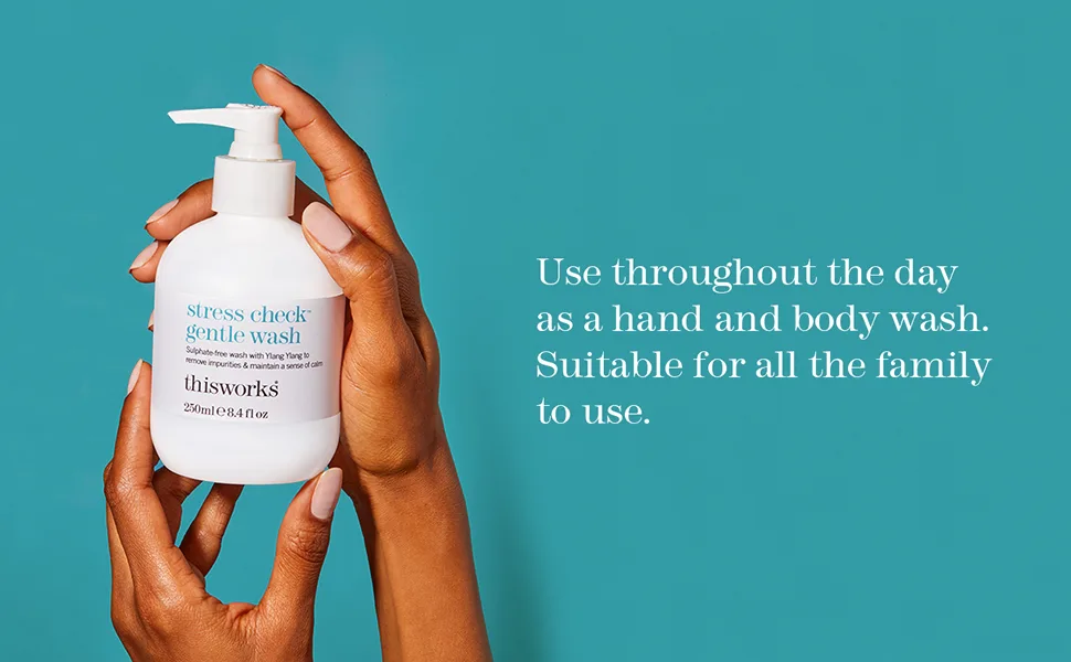 thisworks Stress Check Gentle Wash Hydrating + Calming Hand and Body Wash 250ml - this works