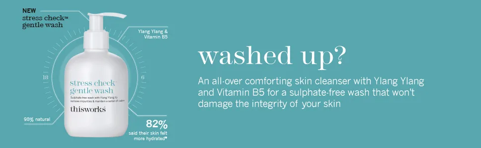 thisworks Stress Check Gentle Wash Hydrating + Calming Hand and Body Wash 250ml - this works