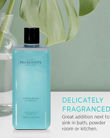 Pecksniffs Grapefruit & Citron Luxury Bath Soak | 700ml /23.6 Fl Oz Grape 700ml/23.6 Fl Oz - Sandalwood & Vanilla