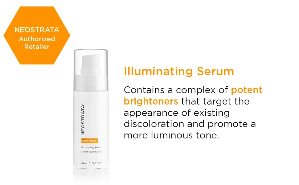 NEOSTRATA Enlighten Brightening Serums for Uneven Tone Illuminating Serum 1 fl. oz - Illuminating Serum