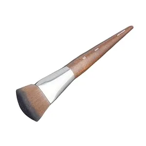 Diamond Shaped Liquid Foundation Makeup Brush Brown - H5A+9