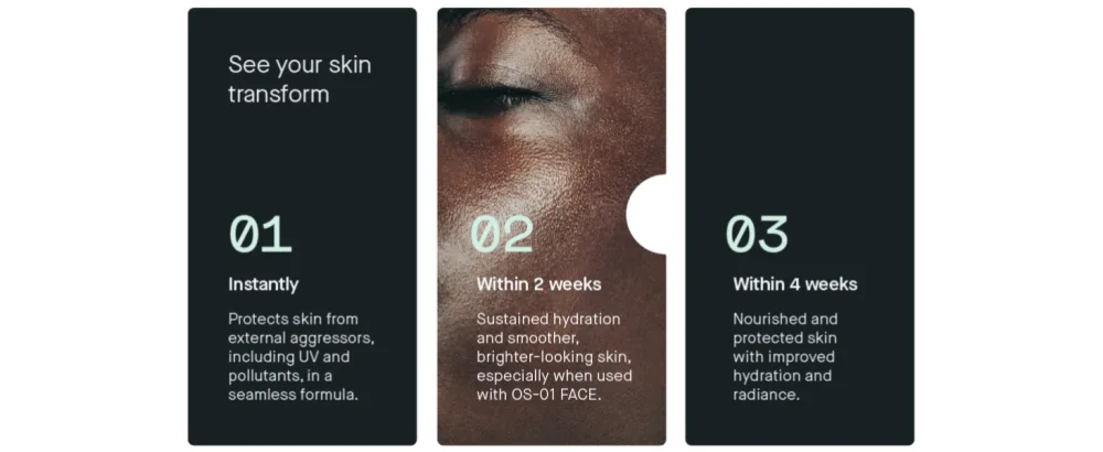 OS-01 SHIELD OS-01 Peptide Protect + Repair SPF 30+ Sunscreen Untinted Sunscreen - fourth