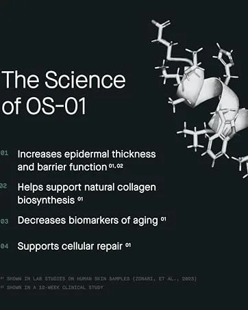 OS-01 SHIELD OS-01 Peptide Protect + Repair SPF 30+ Sunscreen Untinted Sunscreen - Science