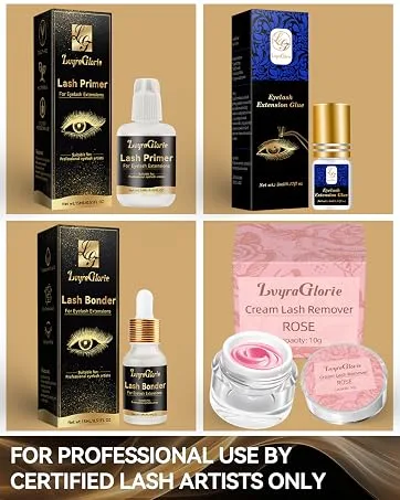 Lash Primer for Eyelash Extensions 15ml Eyelash Primer Before Mascara Lash Extension Primer Remove Protein Oil Cosmetic Residue Increase Adhesive Bonding Power Professional Use Only - lash primer
