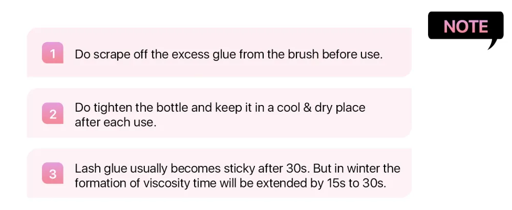 Eyelash Glue Lash Bond and Seal Latex-Free Lash Glue for Sensitive Eyes Waterproof Strong Hold Lash Cluster Glue for 72 Hours - eyelash bond