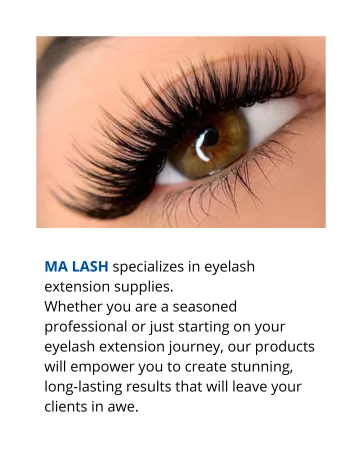 Strong Eyelash Extension Adhesive Glue - 0.17fl.oz / 5ml - Ultra-Fast 0.5-Second Drying Time - 8 Weeks Retention - Professional-Grade Black - Ma Lash