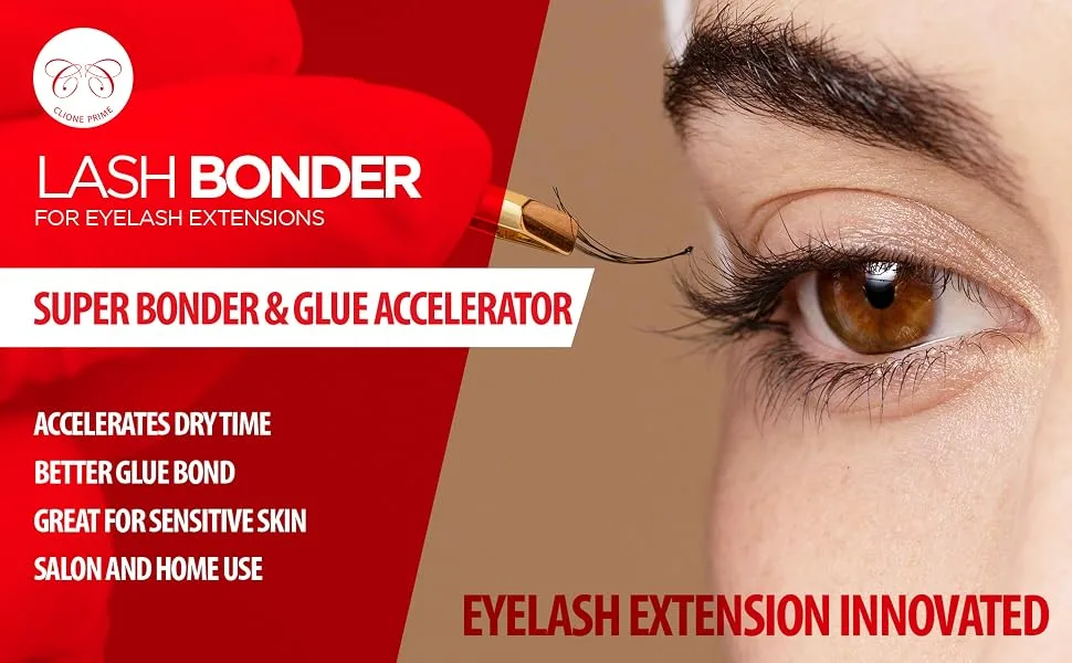 Super Bonder for Lash Extensions - Lash Bonder for Eyelash Extensions Professional Use Faster Drying Improves Retention Waterproof Odourless No Irritation - product information 12