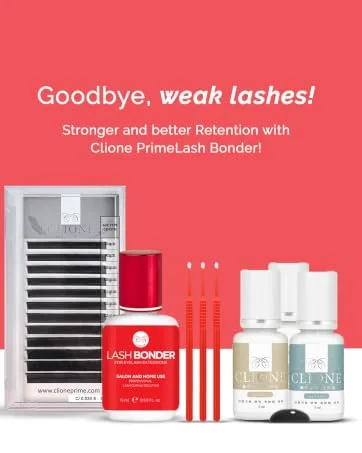 Super Bonder for Lash Extensions - Lash Bonder for Eyelash Extensions Professional Use Faster Drying Improves Retention Waterproof Odourless No Irritation - lash bonder