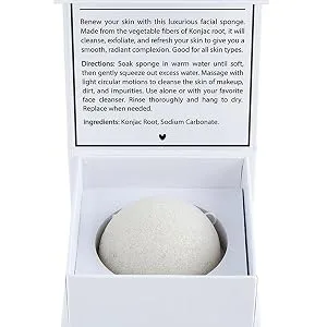 Reusable Makeup Remover Cloths Microfiber Exfoliating Cleansing Facial Pads 3-Piece Pink and White - Konjac Sponge - Facial