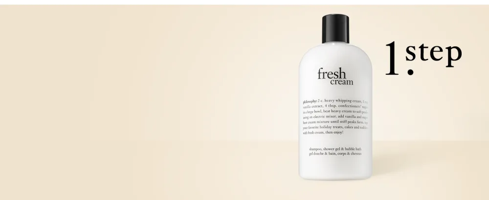 philosophy fresh cream body lotion 7 Oz. - CLEANSE