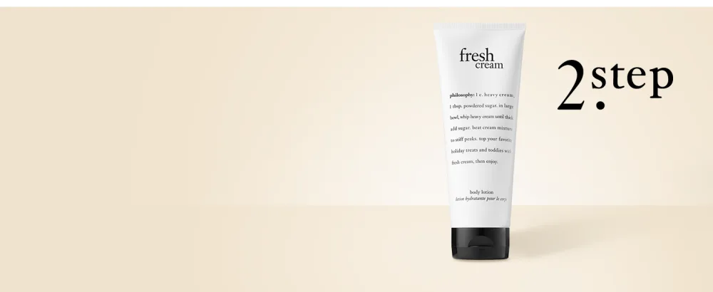 philosophy fresh cream body lotion 7 Oz. - MOISTURIZE