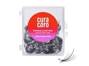 Curacoro Lash Gel Remover for Professional Eyelash Extensions 10g - Dissolves Powerful Eyelash Extension Glue - Low Irritation Cream for Sensitive Skin (Strawberry Scent) - Curacoro promade fans