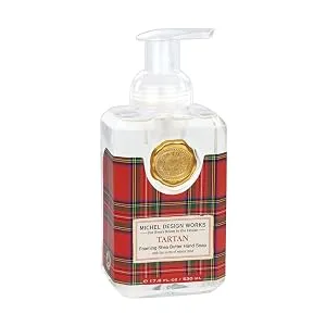 Michel Design Works Scented Foaming Hand Soap and Napkin Caddy Set Tartan - FOA348