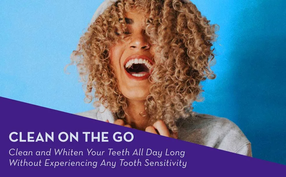 Retainer Brite Cleaning and Whitening Foam - Clean Retainers and Whiten Teeth on-the-go - clean on the go
