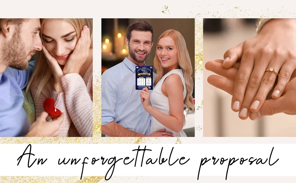 2 Will You Marry Me Proposal Lottery Ticket Scratch Off Cards - Fun and Unique Marriage Proposal Idea Fake Lotto Scratcher for Wedding Proposal - An unforgettable proposal