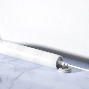 Oclean Electric Toothbrush with 7 Replacement Heads 180-Day Battery Life Sonic Cleaning Technology 5 Modes IPX7 Waterproof White - FLOW-3001