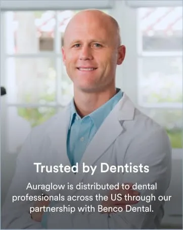 Auraglow - Extra Strength Teeth Whitening Pen 9% Hydrogen Peroxide 40+ Whitening Treatments Whitens Teeth Fast No Sensitivity -  4mL - auraglow trusted by dentists