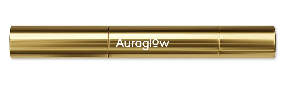 Auraglow - Extra Strength Teeth Whitening Pen 9% Hydrogen Peroxide 40+ Whitening Treatments Whitens Teeth Fast No Sensitivity -  4mL - teeth