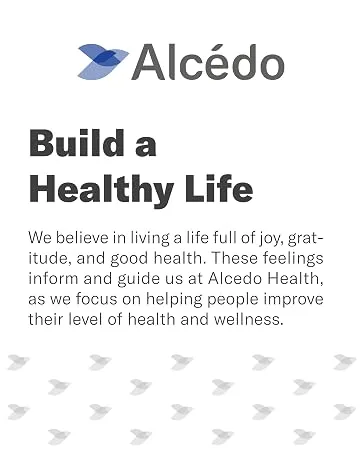Alcedo Blood Pressure Monitor for Home Use Automatic Upper Arm BP Machine with Large Cuff 8.7" -16.5" 2X 120 Memory FSA/HSA Eligible - product information 2