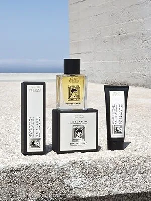 Panier des Sens - Shaving Set Bowl & Beard Soap - Gift Set for Men - Woody Fragrance - product information 17