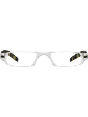 Fisherman Eyewear Slim Vision Rimless Reading Glasses Camouflage 2.50 - camo