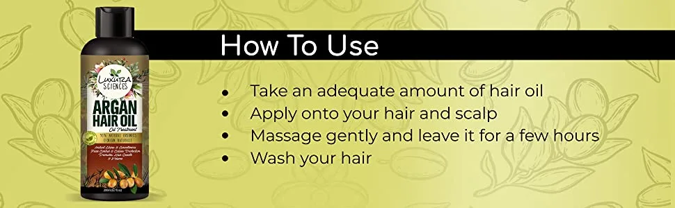 Argan Hair Oil 200ml - product information 6