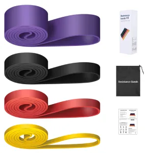 Resistance Band, Pull Up Bands, Pull Up Assistance Bands, Workout Bands, Exercise Bands, Resistance Bands Set for Legs, Working Out, Muscle Training, Physical Therapy, Shape Body, Men and Women red - assistance bands2