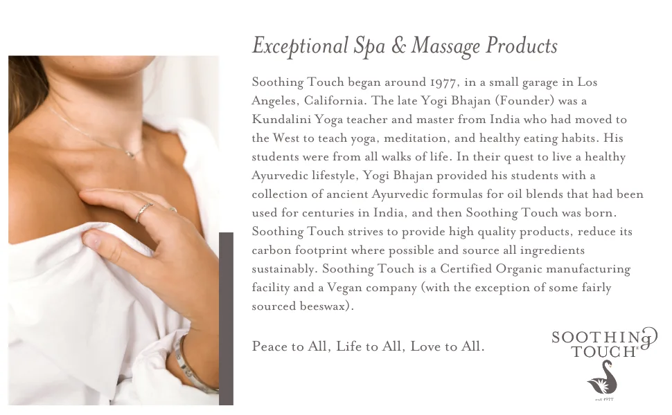 Soothing Touch Multi Purpose Versa Cream Unscented 8 Ounce Jar - who we are