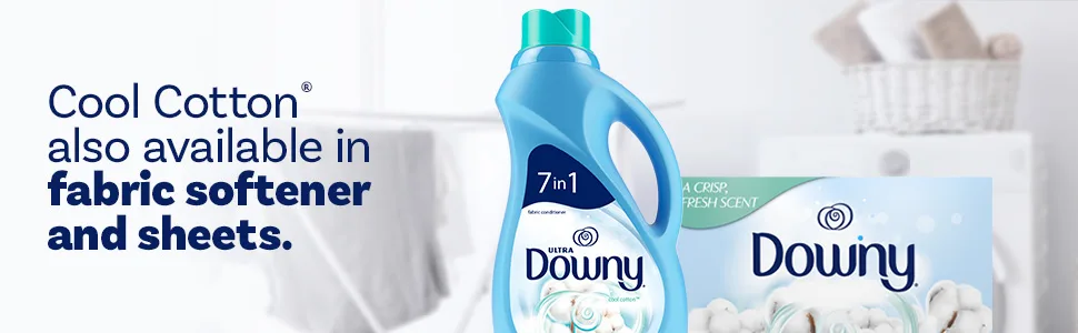 Downy In-Wash Laundry Scent Booster Beads Cool Cotton 18.2 oz - Cool Cotton also available in fabric softener and sheets.