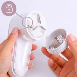 Fabric Shaver Defuzzer Rechargeable Lint Remover SIKITUT Electric Sweater Shaver with 2 Replaceable Stainless Steel Blade - product information 6