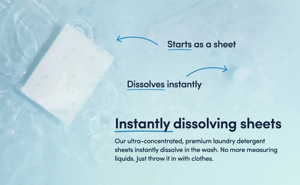 Rainforest Breeze Scented Dryer Sheets Reduce Static Infused with Essential Oils No Harsh Chemicals Biodegradable Hypoallergenic No Plastic - Based in the USA DRYER SHEETS RAINFOREST BREEZE - Dissolves