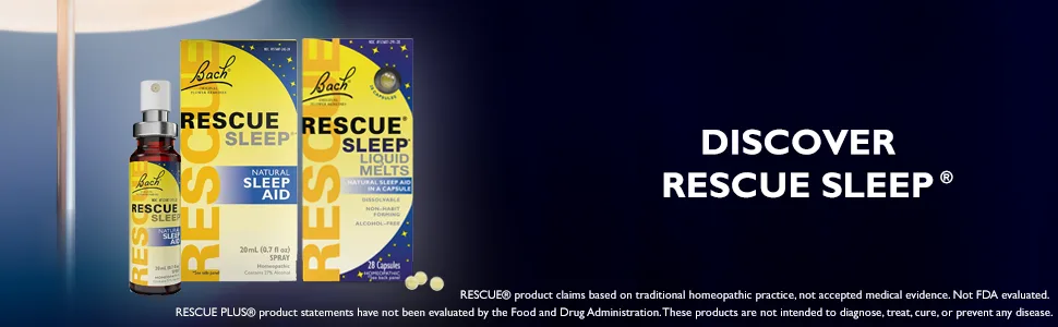RESCUE REMEDY Dropper, 20mL Natural Homeopathic Stress Relief OLD, 20mL - disclaimer