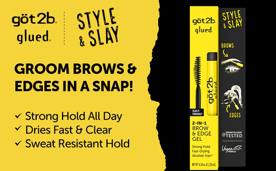 Got2b Glued Brows & Edges Gel - Got2b Brows & Edges
