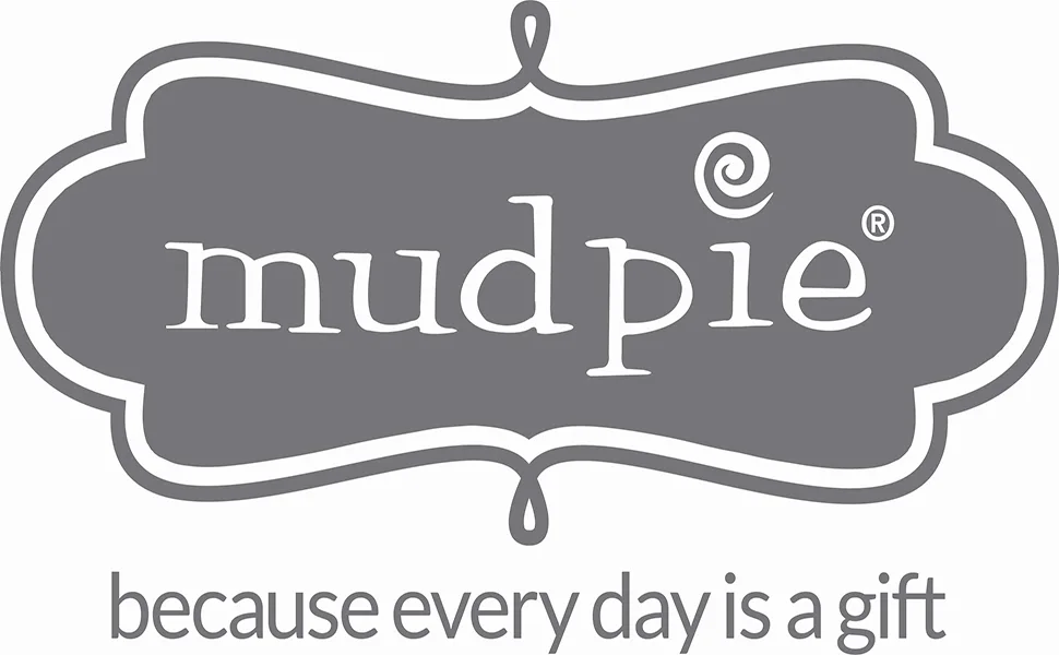 Mud Pie Reindeer Christmas Towel Set of 3 - Mud Pie Logo