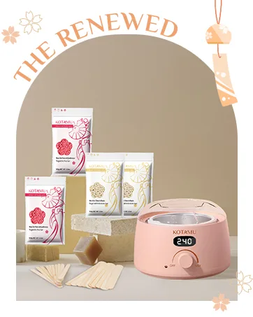 Replacement Wax Pot, KOTAMU Removable Silicone Waxing Pot Home Hair Removal Reusable Wax Heater Machine Accessory - KOTAMU hard wax kit