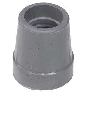 Replacement Walker/Commode Tips, 1 inch / 2.5 cm Diameter (Gray, Set of 4) Grey 1 Inch - product information 2