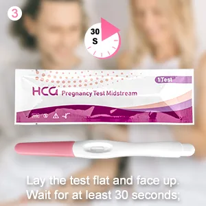 HCG Pregnancy Tests Early Detection Home Test Woman Individually Sealed 1 Test/Bag 3 Tests/Box Early Pregnancy Home Detection HCG Pregnancy Tests Kit - pregnancy tests