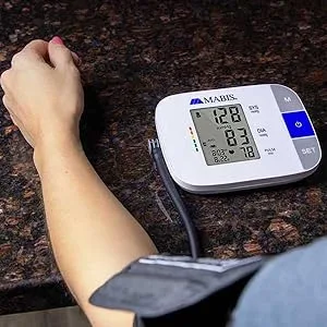 MABIS Universal Talking Blood Pressure Monitor Upper Arm Irregular Heartbeat Detection 396-Reading Memory Storage for 4 User Profiles FSA & HSA Eligible Talking Arm - product information 2