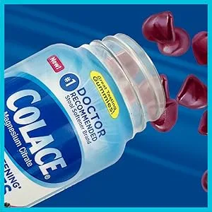 Colace Stool Softener Gummies Gentle Dependable Constipation Relief Magnesium Citrate Gummies No.1 Doctor Recommended Stool Softener Brand Berry Flavored 60ct - Gummies