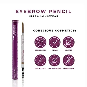 blinc Flawless Definition Eyebrow Pencil Light Brunette - longwear