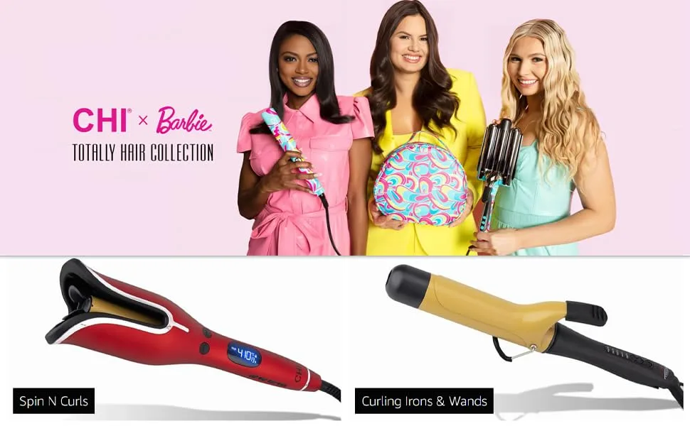 CHI Ceramic Triple Waver Iron Curling Iron Creates Long-Lasting Frizz-Free Waves & Curls for All Hair Types - product information 3