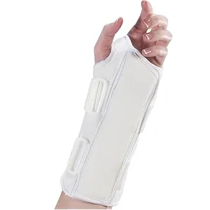8 Inch Universal Left Wrist Splint White - product information 2