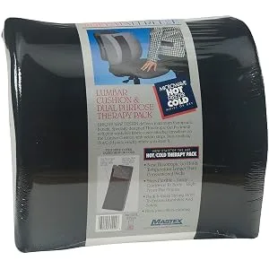 Thermaleeze Lumbar Support Therapy Kits Black/White - product information 2
