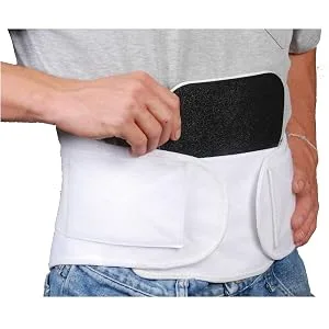 10-10091-MD Lumbo Protech Back Support White Medium - product information 2