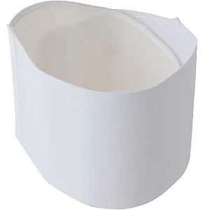 6 Inch Female Rib Belt White - product information 2