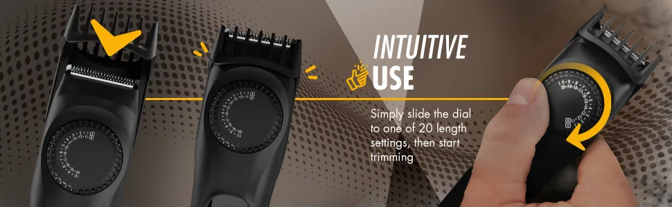 HOT TOOLS 5 Piece Beard Trimmer - beardtrimmer; beardtrimmers; beard; beardshaver; beardshavers;grooming; mensgrooming; hottools