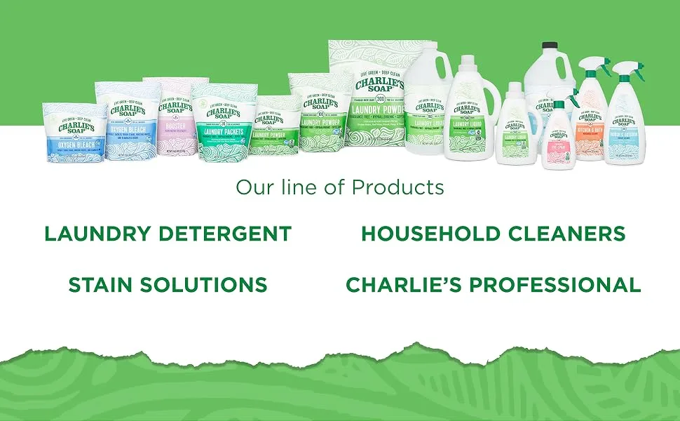 Charlie's Soap HE Hypoallergenic Liquid Laundry Detergent with Pump 1 Gallon - laundry liquid resize 4