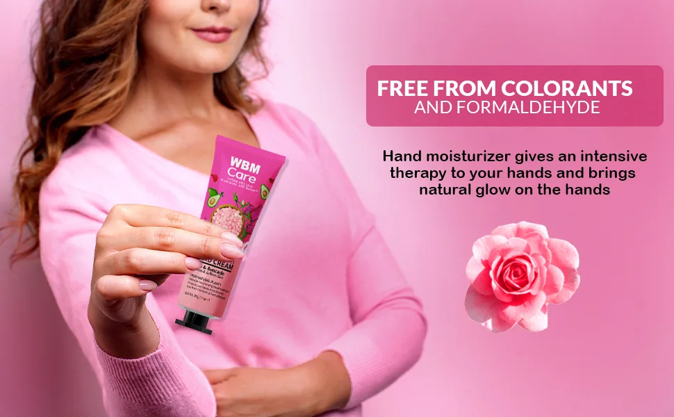 Natural Solution Hand Moisturizer Intensive Therapy with Himalayan Pink Salt Extra Nourishment and Deep Protection Free From Harmful Chemicals Skin Care 30g/1oz - Rose hand Cream